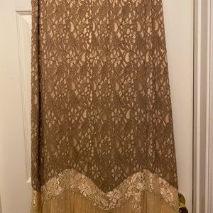 Gimmicks lace patchwork skirt